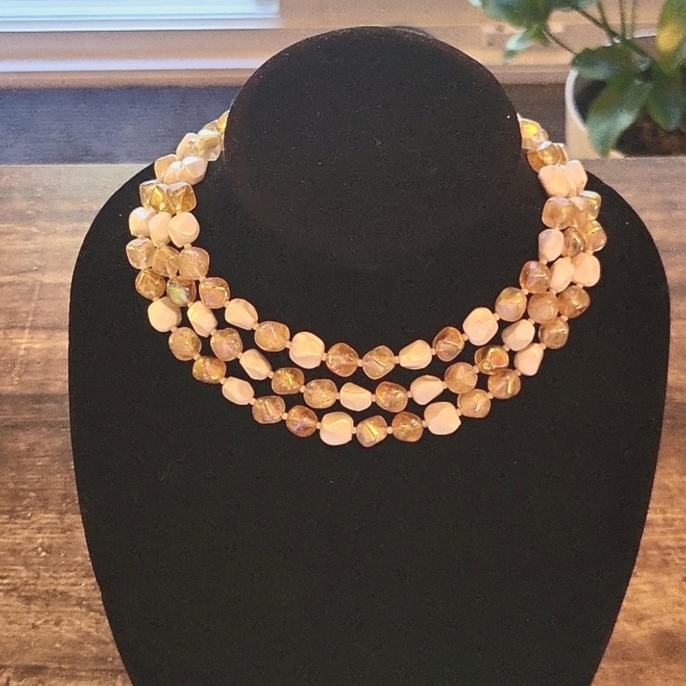 Vintage Stone Like Necklace